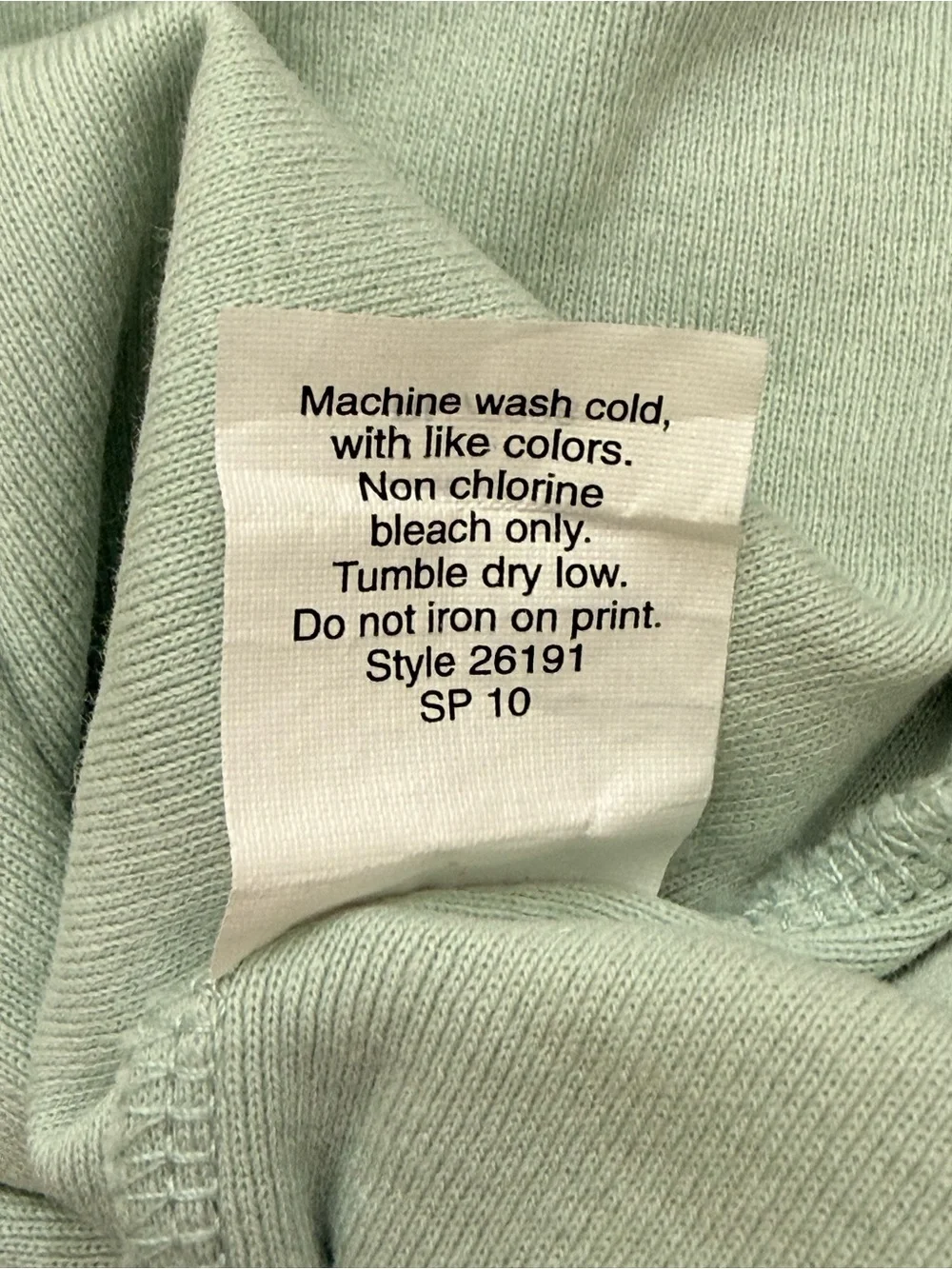 J. Crew Sage Green Scoop Neck Short Sleeve Tee